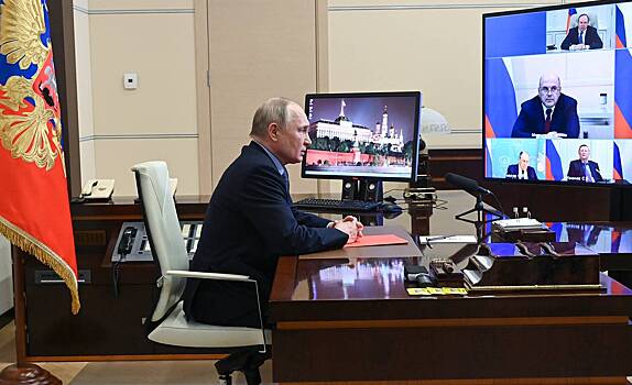 Кремль анонсировал совещание Путина с Советом безопасности