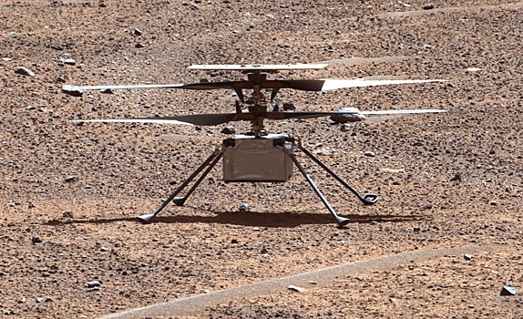 Марсианский вертолет и после обрыва связи продолжит отправлять NASA данные