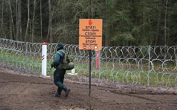 На границе Литвы с Белоруссией закрыли движение через КПП