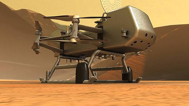 NASA официально утвердило отправку вертолета на Титан