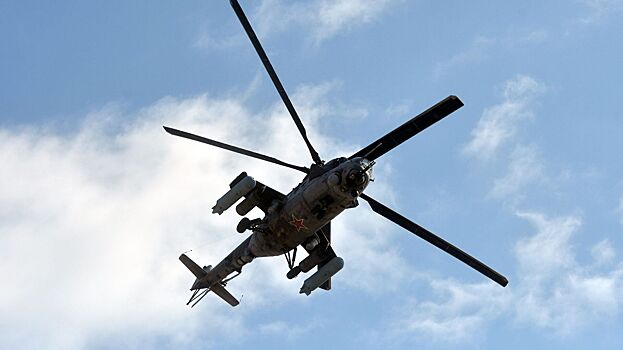 Названа предварительная причина крушения военного вертолета в Крыму