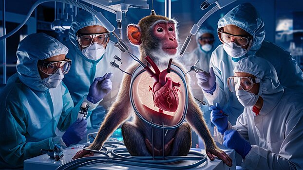 Новый подход к регенерации сердца показал успех у обезьян