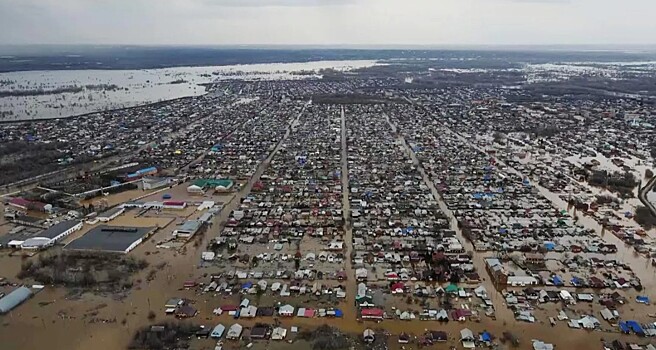 Пик паводка в Орске прошел