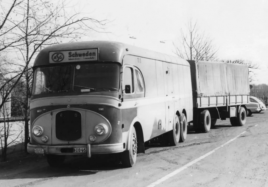 Scania «Longline» 70-летней давности от немецкого ателье Kässbohrer4