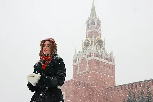 Снег пошел в Москве 6 апреля