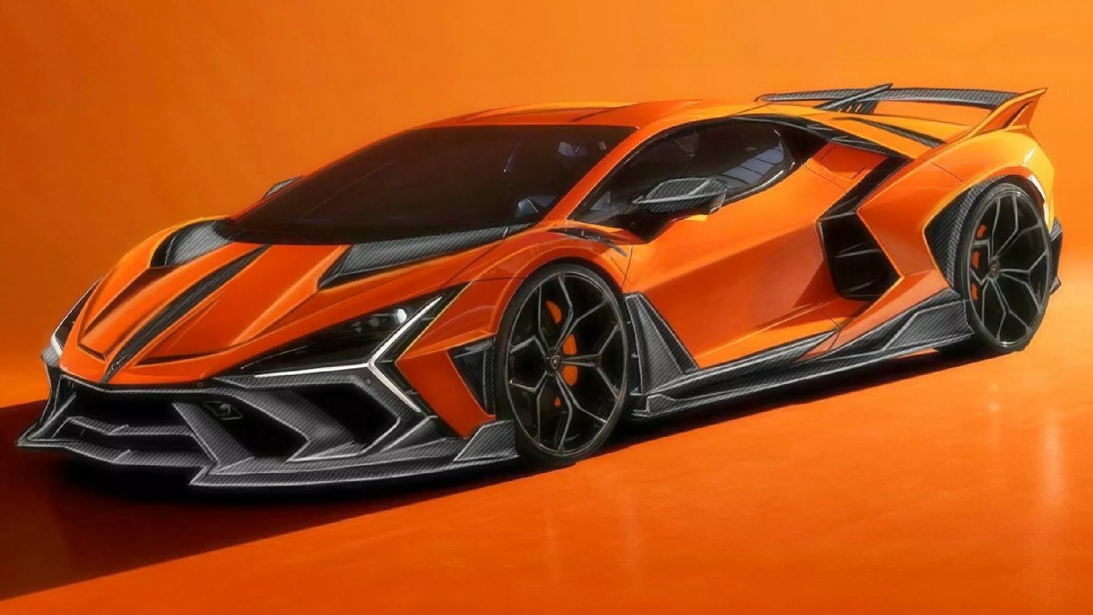Супергибрид Lamborghini Revuelto получит безумный обвес от немецкого ателье1
