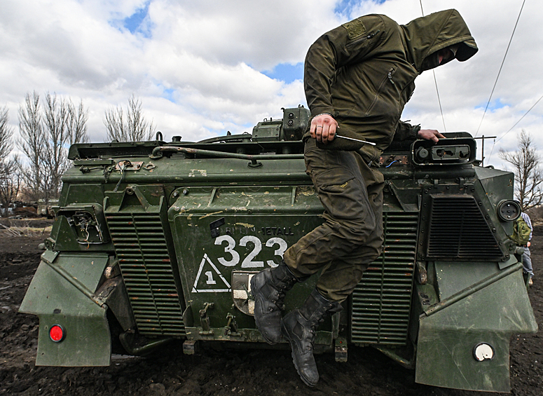 Теперь служит России: опубликованы фотографии трофейной БМП Marder5