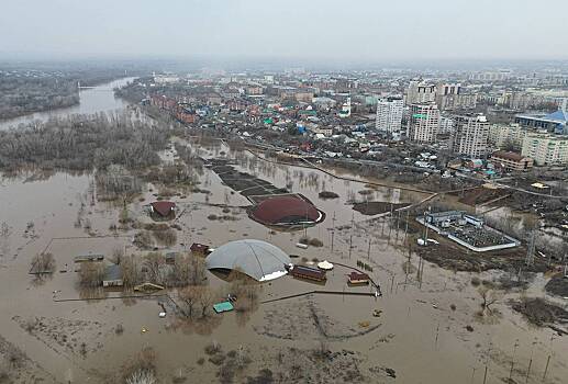 Уровень реки Урал в Оренбурге приблизился к опасному