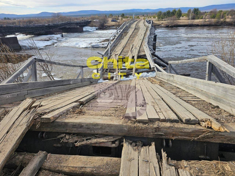 В Забайкалье рухнул мост1
