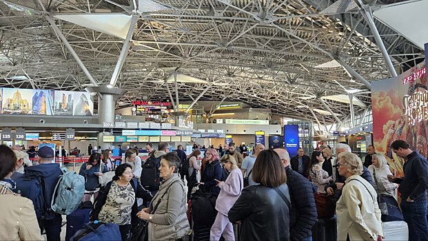 Вылет рейса Pegasus из Москвы в Стамбул задерживается на 15 часов