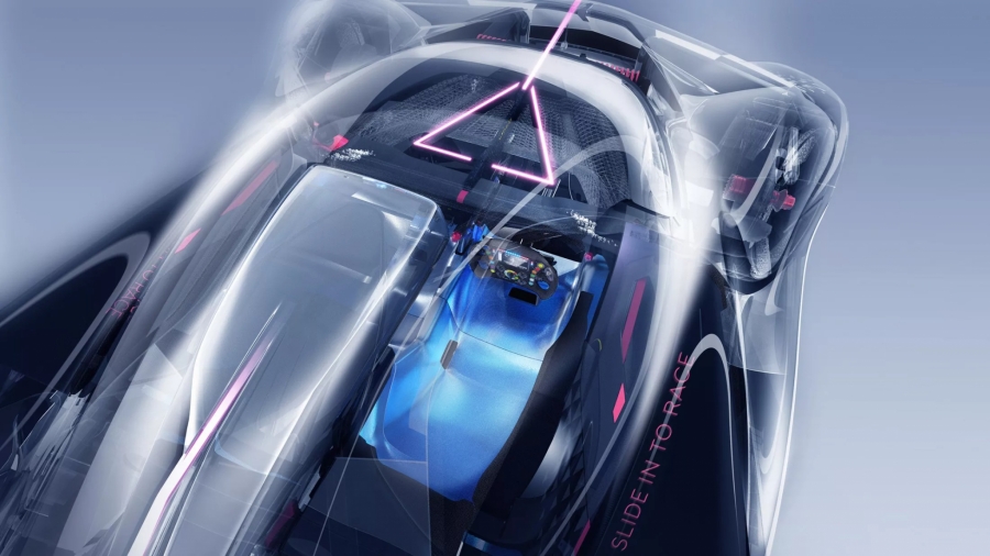 Alpine Alpenglow Hy4 — концепт водородного гоночного автомобиля для ЛеМана4