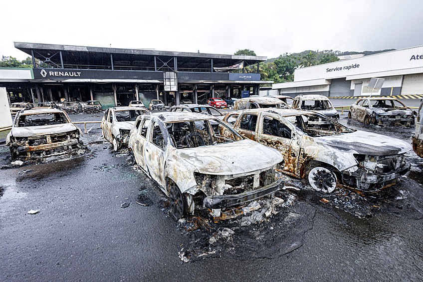 Последствия беспорядков в столице Новой Каледонии