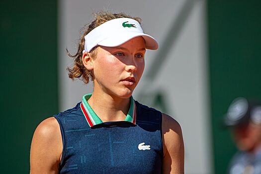 Эрика Андреева прокомментировала поражение от Соболенко на «Ролан Гаррос»