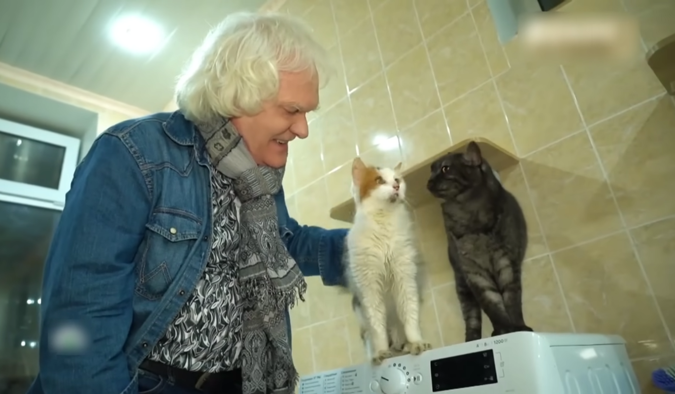 Юрий Куклачев объяснил, как именно кошки лечат