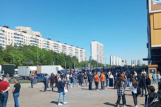 В Москве эвакуируют торговый центр Columbus