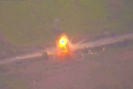 Навести "Краснополь" на Abrams помог беспилотник "Гранат-4"