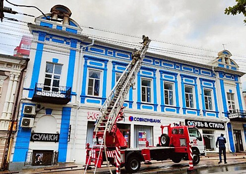 Объект культурного наследия загорелся в Ставрополе