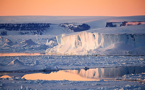Обнаружена устойчивая к таянию льда область в Антарктиде