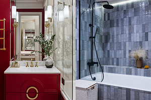 Подсмотрели у дизайнеров: 9 примеров стильного украшения в ванной0