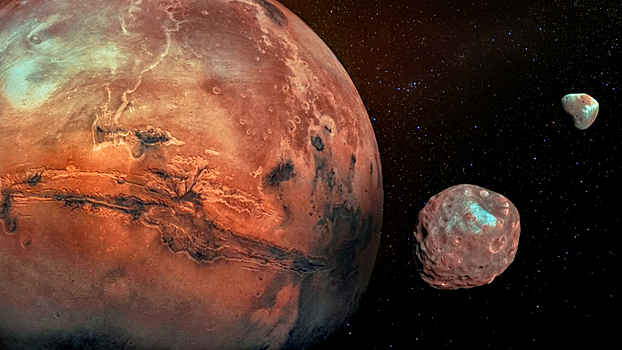 Раскрыта тайна Фобоса: загадочный спутник Марса может быть замаскированной кометой, пойманной в ловушку