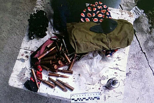 Россиянка обнаружила в кровле своего дома схрон с боеприпасами
