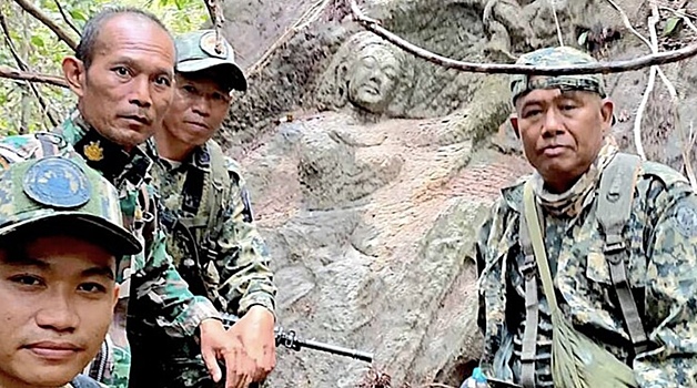 В Таиланде нашли древнюю скульптуру матери Будды
