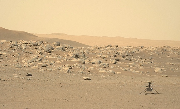 Ученые предположили существование на Марсе поедающих метан организмов