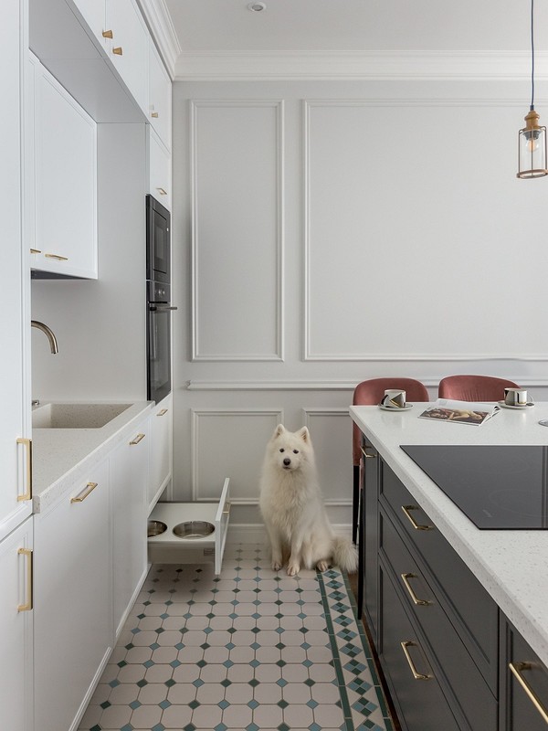 Уютная квартира 67 кв. м для молодоженов и большой собаки: красивая отделка, продуманная мебель и идеи для интерьера собачников9