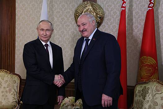 В Минске началась официальная встреча Путина и Лукашенко