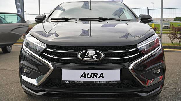 В Москве замечен новейший седан Lada Aura