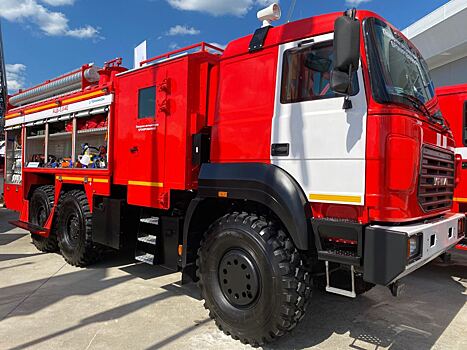 В России создали бронированную пожарную машину
