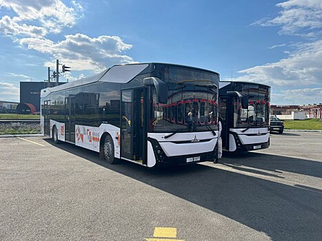 В Россию прибыли первые «евроавтобусы» МАЗ нового поколения