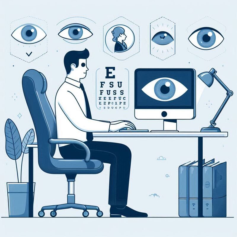 Эксперт рассказал, как сохранить зрение при работе за компьютером1