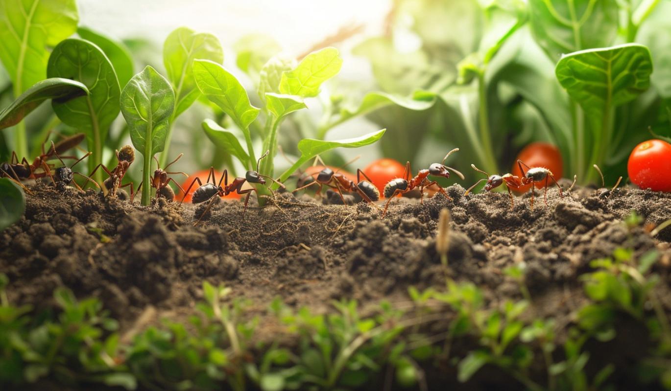 Как избавиться от муравьев на огороде 