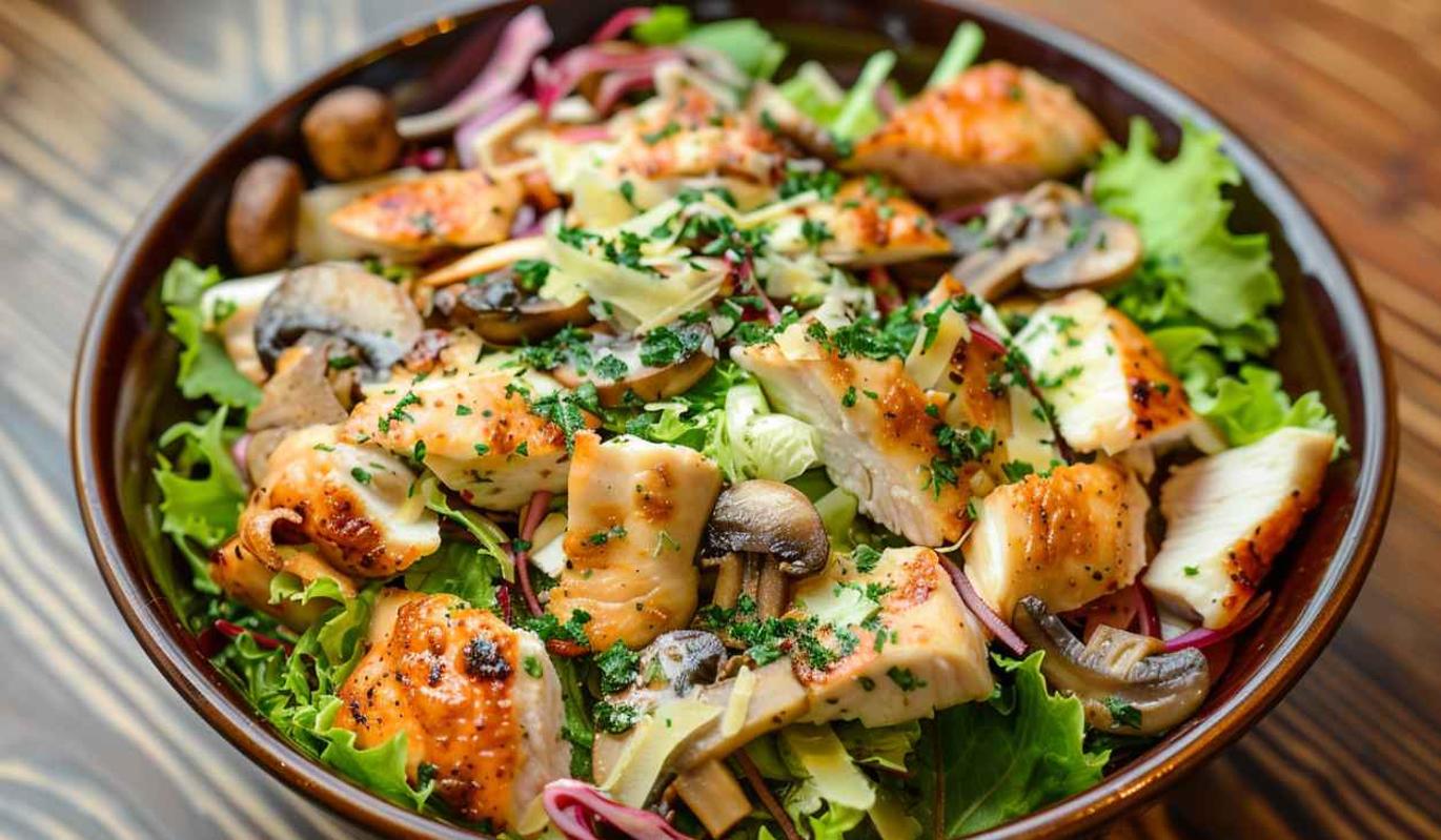 Как приготовить салат с грибами и курицей: простой и вкусный рецепт