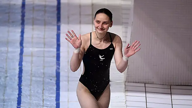 Кузина заняла первое место в прыжках в воду с трамплина на Играх БРИКС