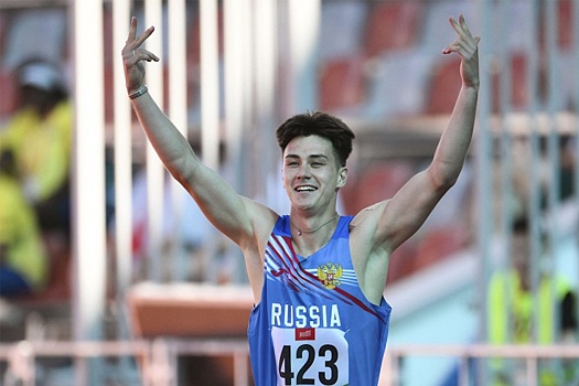 Мужская сборная России выиграла золото Игр БРИКС в эстафете 4х100 м
