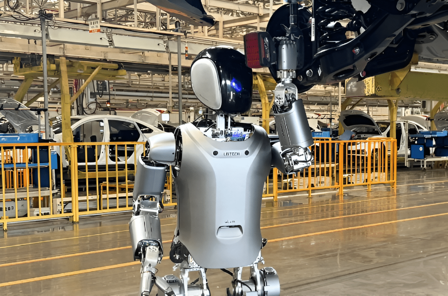 На заводах Dongfeng будут трудиться человекоподобные роботы1