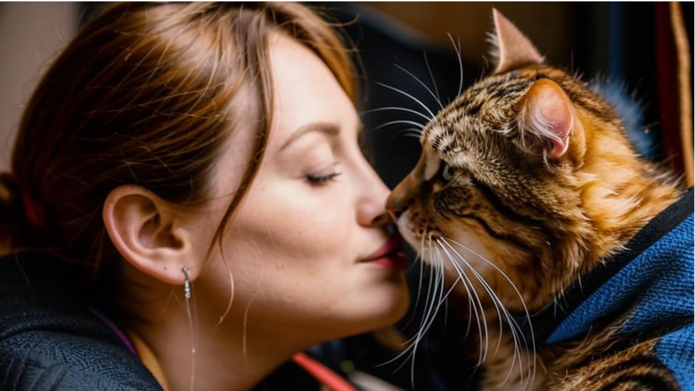 Названы болезни, которые могут возникнуть из-за привычки целовать кошку1