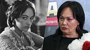Лариса Гузеева в 1983 году и в 2023 году (коллаж)