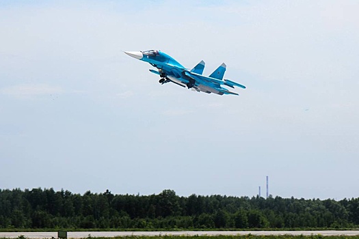 Новую партию бомбардировщиков Су-34 передали в войска