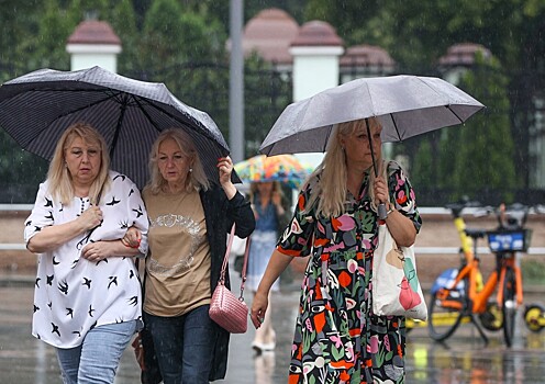 Погода в Москве: столицу накроют «мегаливень» и грозы
