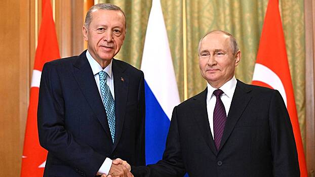 Путин запланировал встречу с Эрдоганом