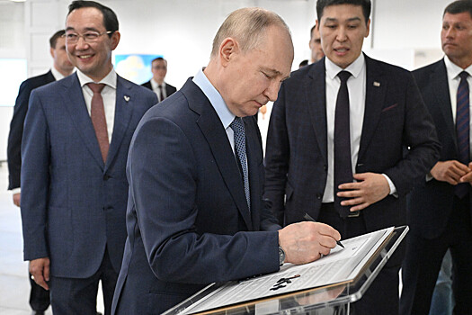 Путина подвела шариковая ручка в Якутии