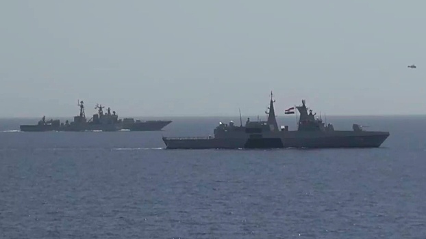 Россия и Египет провели военно-морские учения в Средиземном море