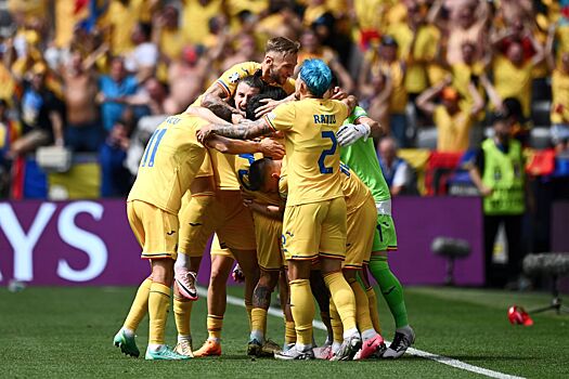 Сборная Румынии разгромила Украину в матче Евро-2024