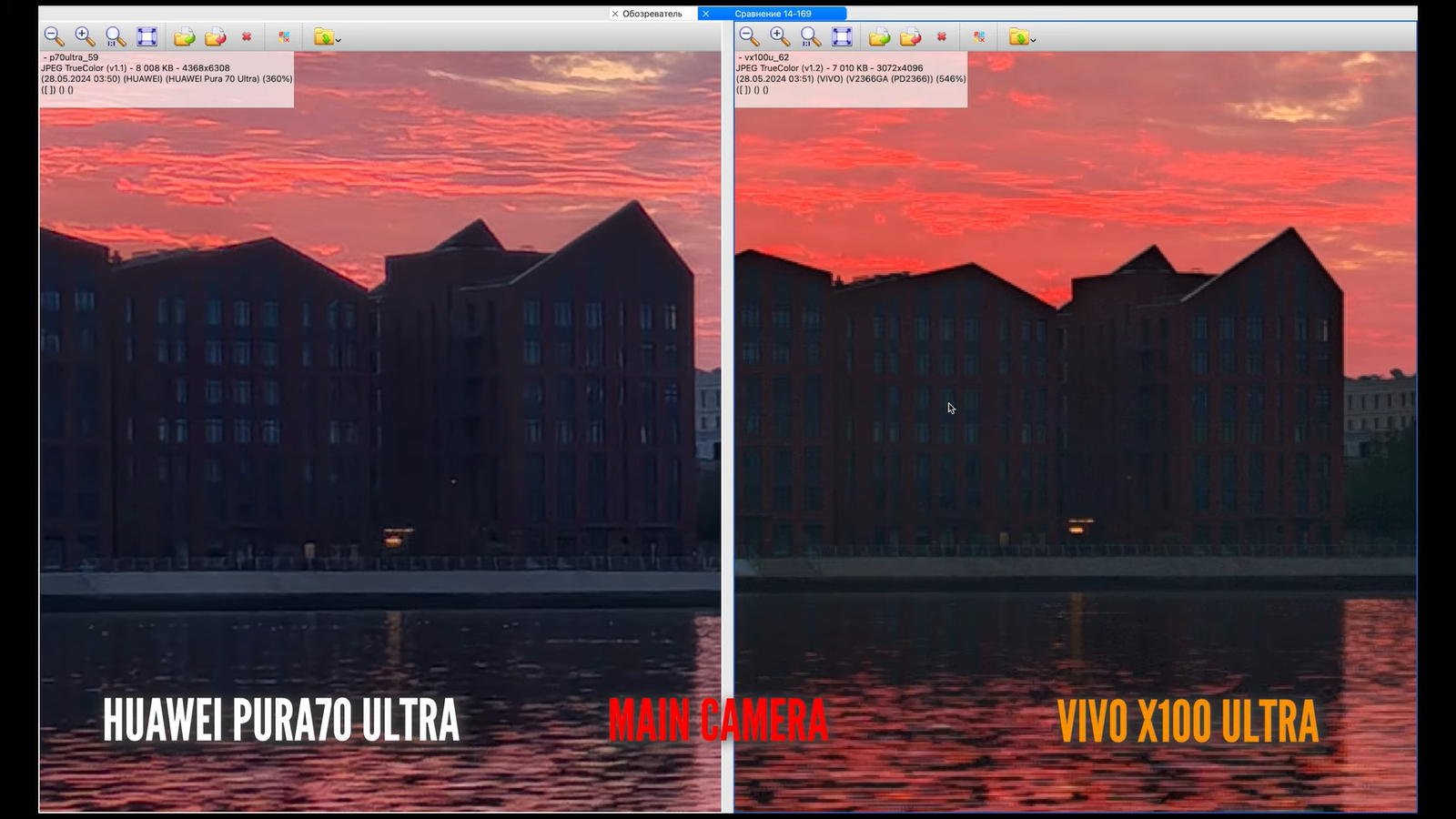 Сравнение камер элитных китайских смартфонов: Vivo X100 Ultra против Huawei Pura 70 Ultra9