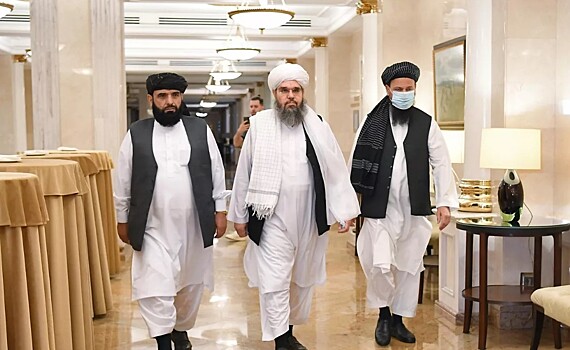 Талибы* раскрыли цель поездки в Россию на ПМЭФ