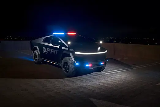 Tesla Cybertruck превратили в полицейский электромобиль