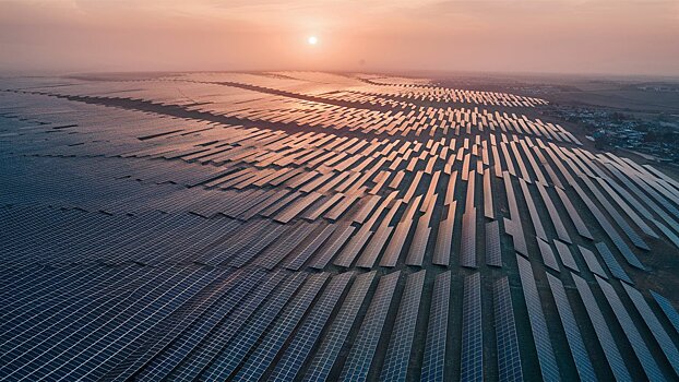 В Китае начала работу крупнейшая в мире солнечная электростанция